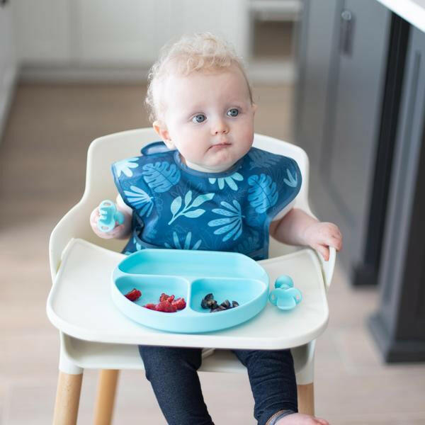 Bumkins Silicone Chewtensils - Blue - Utensils - not - on - sale