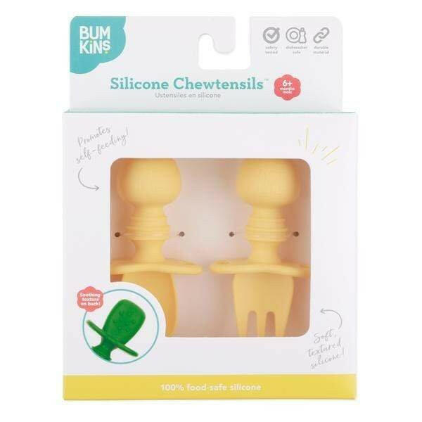 Bumkins Silicone Chewtensils - Pineapple - HYPHEN KIDS