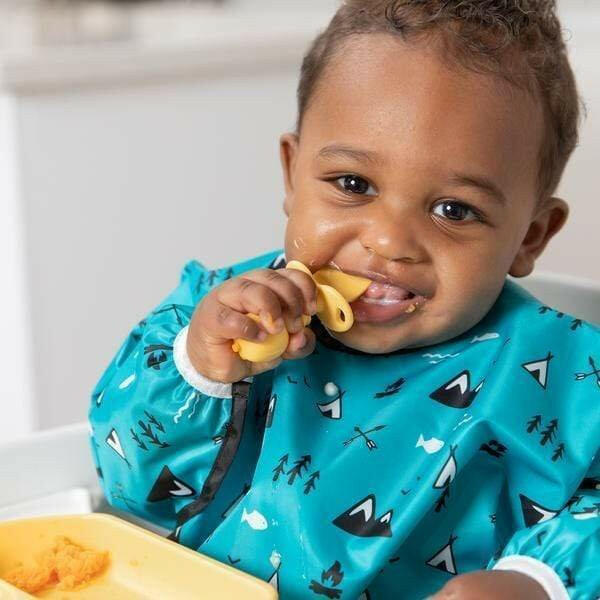 Bumkins Silicone Chewtensils - Pineapple - HYPHEN KIDS