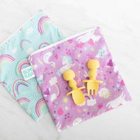 Bumkins Silicone Chewtensils - Pineapple - Utensils - not - on - sale