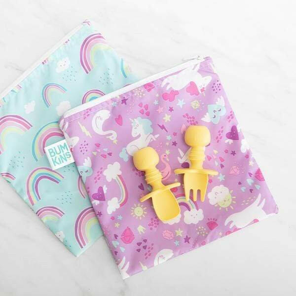 Bumkins Silicone Chewtensils - Pineapple - HYPHEN KIDS