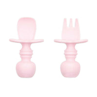 Bumkins Silicone Chewtensils - Pink - Utensils - not - on - sale