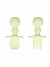 Bumkins Silicone Chewtensils - Sage - Utensils - not - on - sale