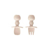 Bumkins Silicone Chewtensils - Sand - Utensils - not - on - sale