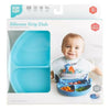 Bumkins Silicone Grip Dish - Blue - Bowls & Utensils - not - on - sale