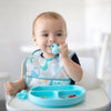 Bumkins Silicone Grip Dish - Blue - Bowls & Utensils - not - on - sale