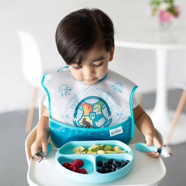 Bumkins Silicone Grip Dish - Blue - Bowls & Utensils - not - on - sale