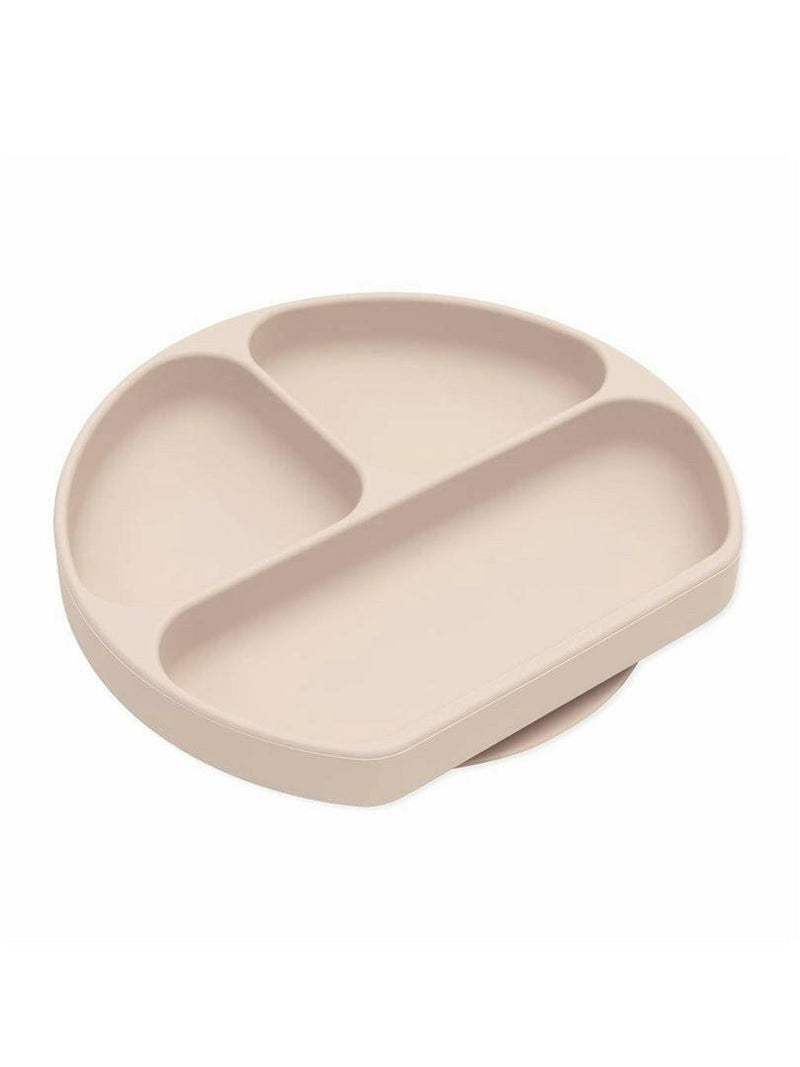 Bumkins Silicone Grip Dish - Sand - HYPHEN KIDS