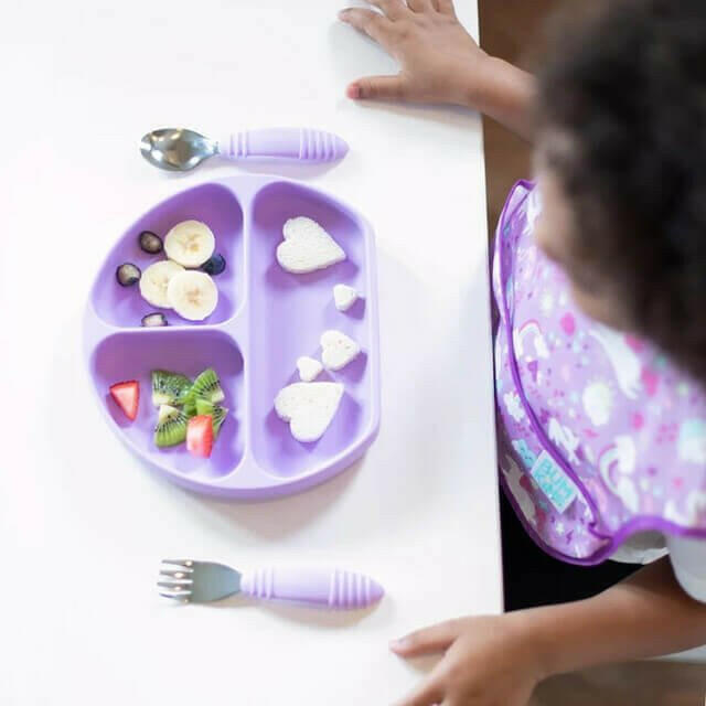 Bumkins Spoon and Fork - Lavender - HYPHEN KIDS