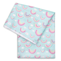 Bumkins Waterproof Splat Mat - Rainbows - Playmat - not - on - sale