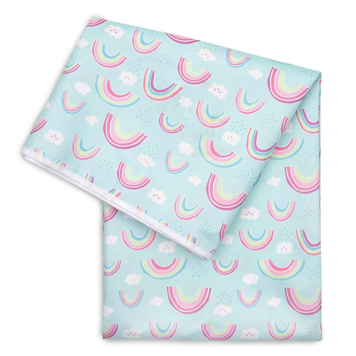 Bumkins Waterproof Splat Mat - Rainbows - Playmat - not - on - sale