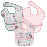 Bumkins Waterproof SuperBib 3 pack - Floral & Lace - Bibs - not - on - sale