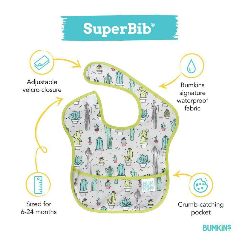 Bumkins Waterproof SuperBib 3 pack - Floral & Lace - HYPHEN KIDS
