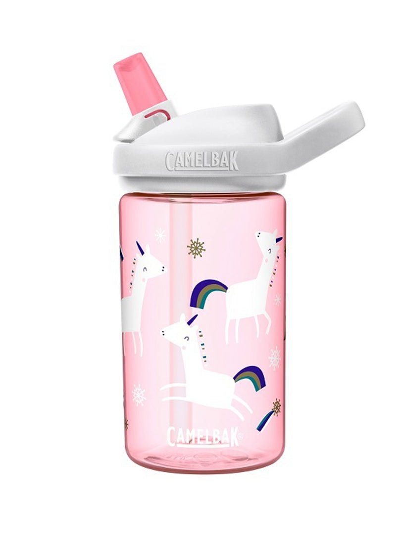 CamelBak Eddy Kids 400ML Water Bottle - Snowflake Unicorn -HYPHEN KIDS