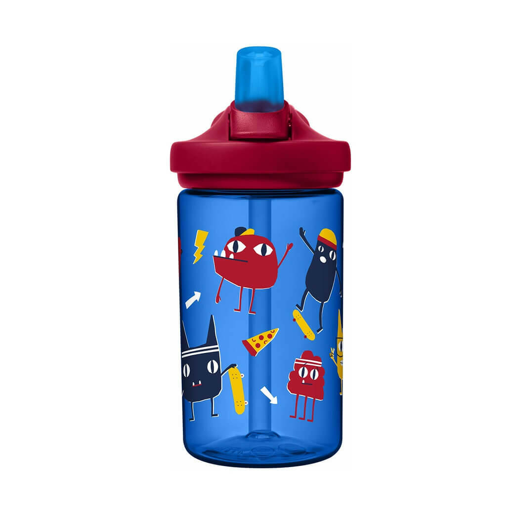 CamelBak Eddy Kids BPA Free 400ML Water Bottle - Skate Monsters - HYPHEN KIDS