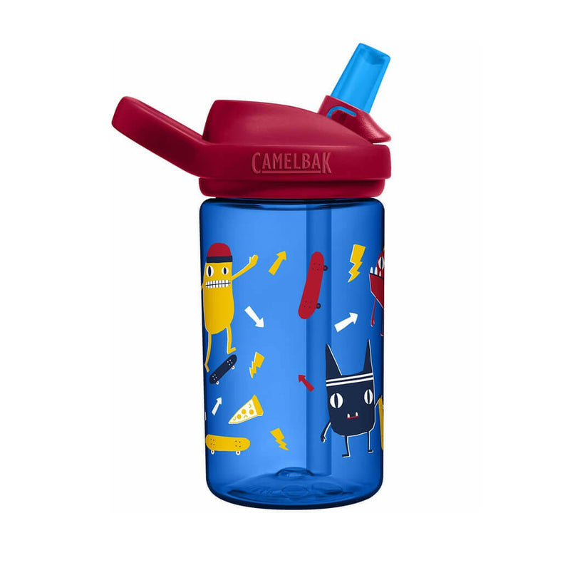CamelBak Eddy Kids BPA Free 400ML Water Bottle - Skate Monsters - HYPHEN KIDS