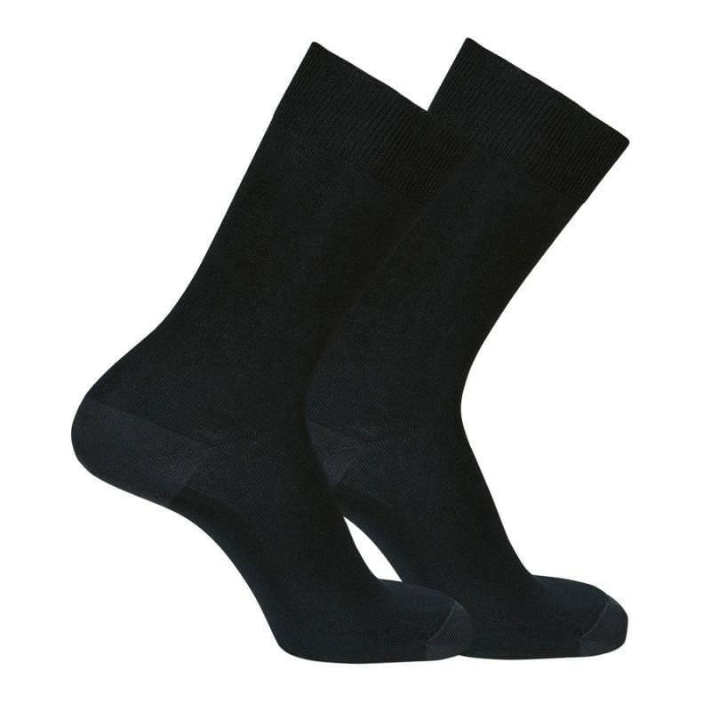 CONDOR Basic Rib Short Socks(900) Black - socks - Accessories