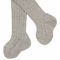 CONDOR Basic Rib Tights(221) Aluminio - socks - Accessories