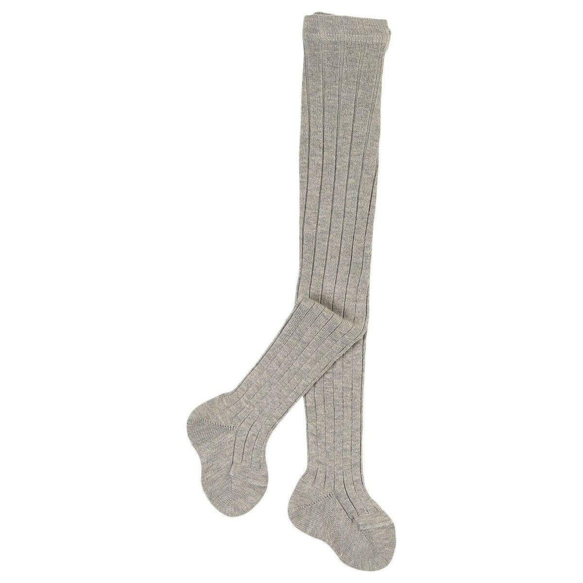CONDOR Basic Rib Tights(221) Aluminio - socks - Accessories