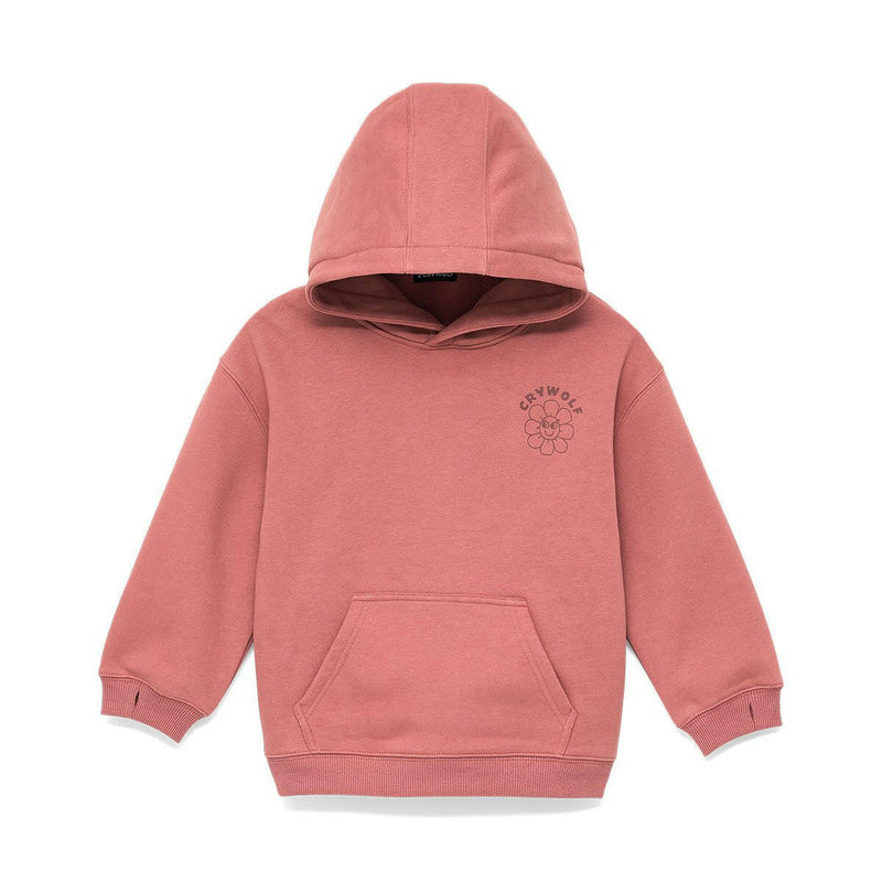 Crywolf Adventure Hoodie Rosewood - HYPHEN KIDS