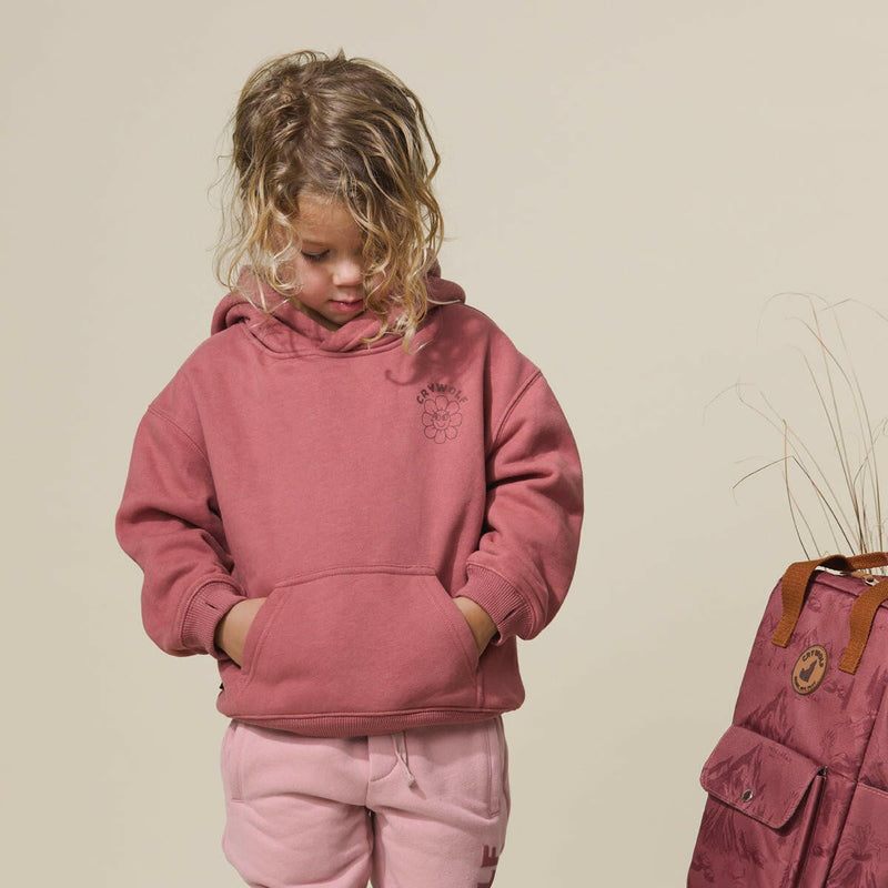 Crywolf Adventure Hoodie Rosewood - HYPHEN KIDS