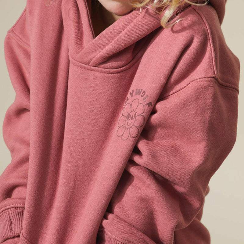Crywolf Adventure Hoodie Rosewood - HYPHEN KIDS