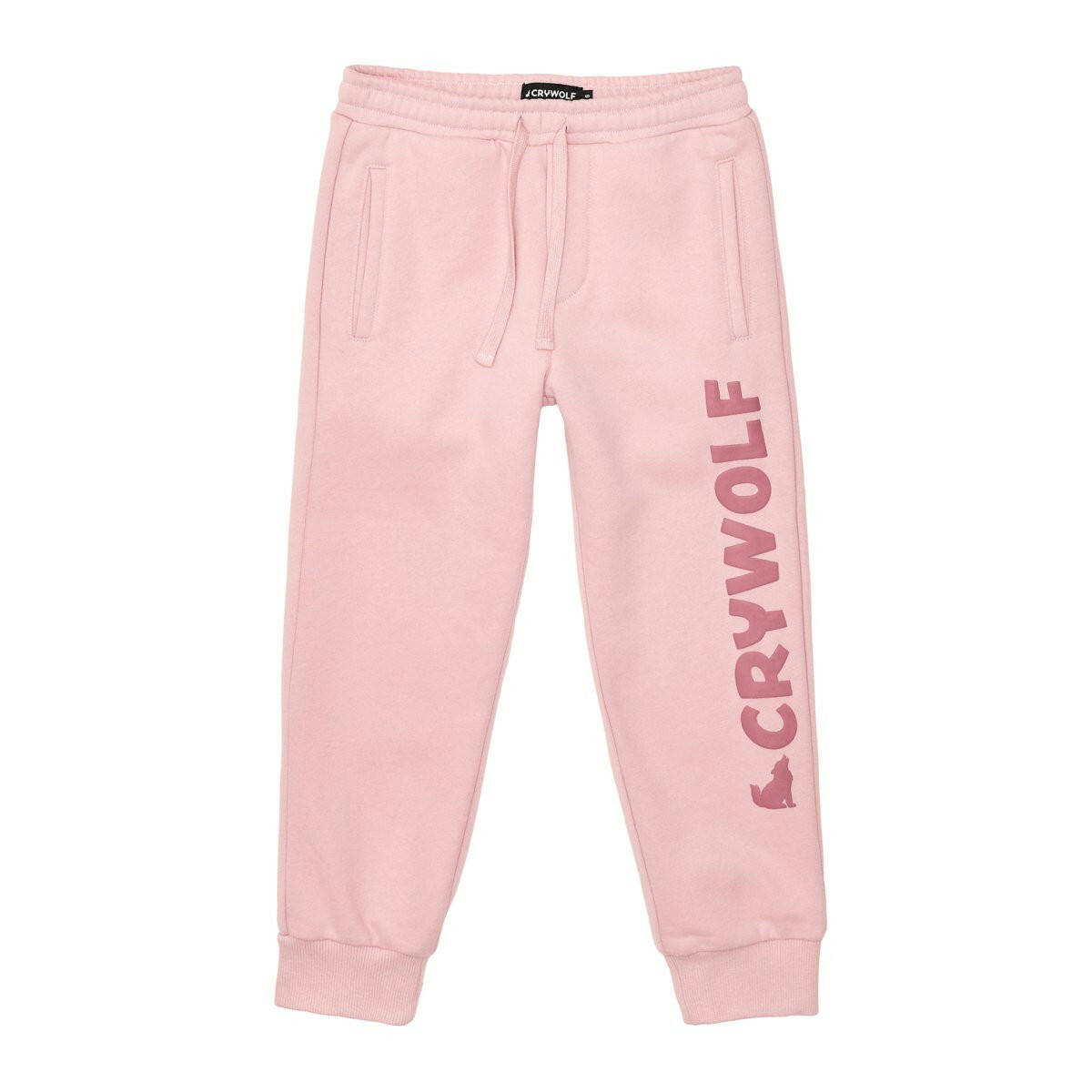 Crywolf Chill Track Pant Blush - Pants - 2 - 3Y