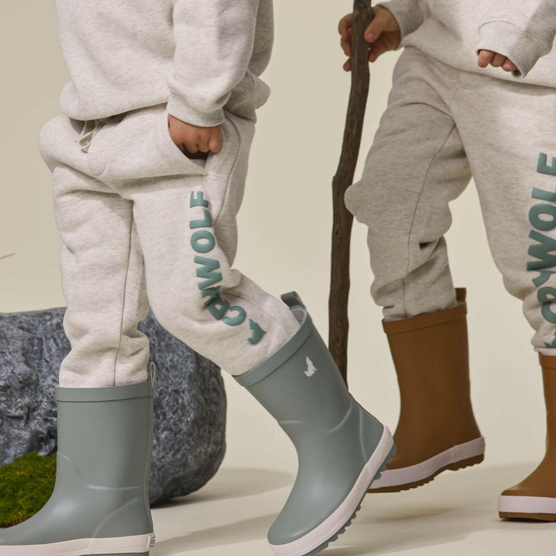 Crywolf Chill Track Pant Oatmeal - HYPHEN KIDS