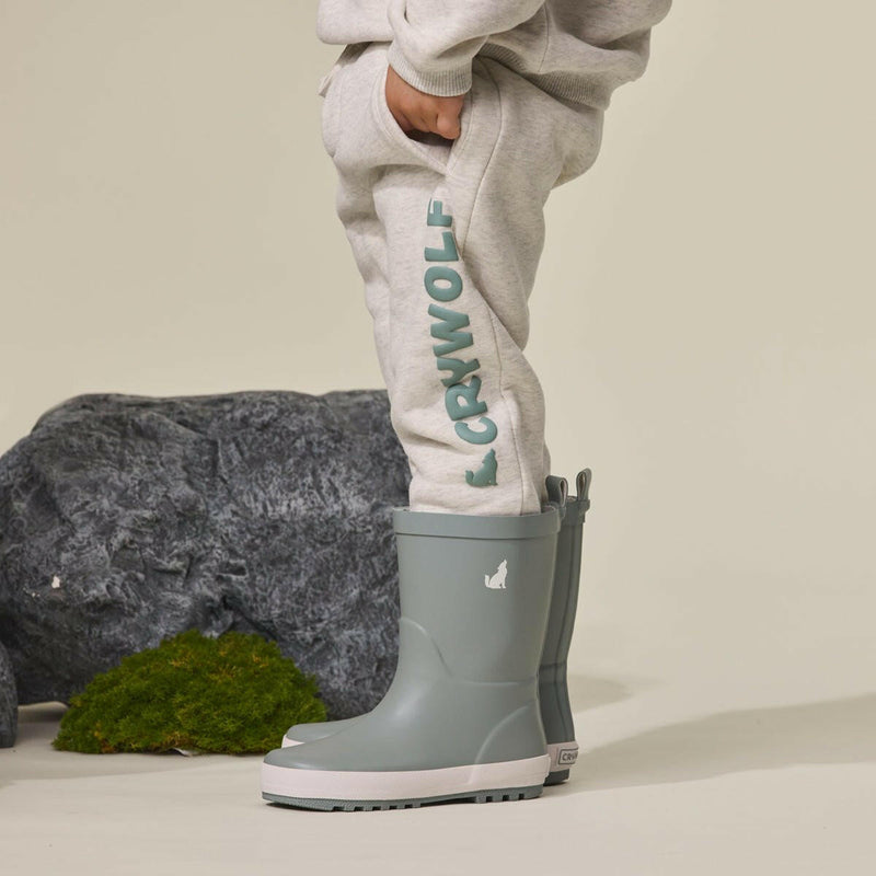 Crywolf Chill Track Pant Oatmeal - HYPHEN KIDS