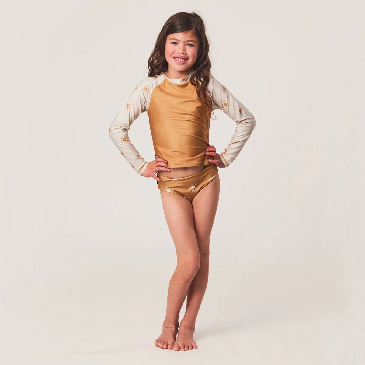 Crywolf Long Sleeve Rash Set Flower Power - HYPHEN KIDS