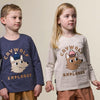 Crywolf Long Sleeve T-Shirt Indigo Explorer - Sweatshirts - 10 - 11Y