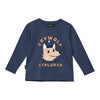 Crywolf Long Sleeve T-Shirt Indigo Explorer - Sweatshirts - 10 - 11Y
