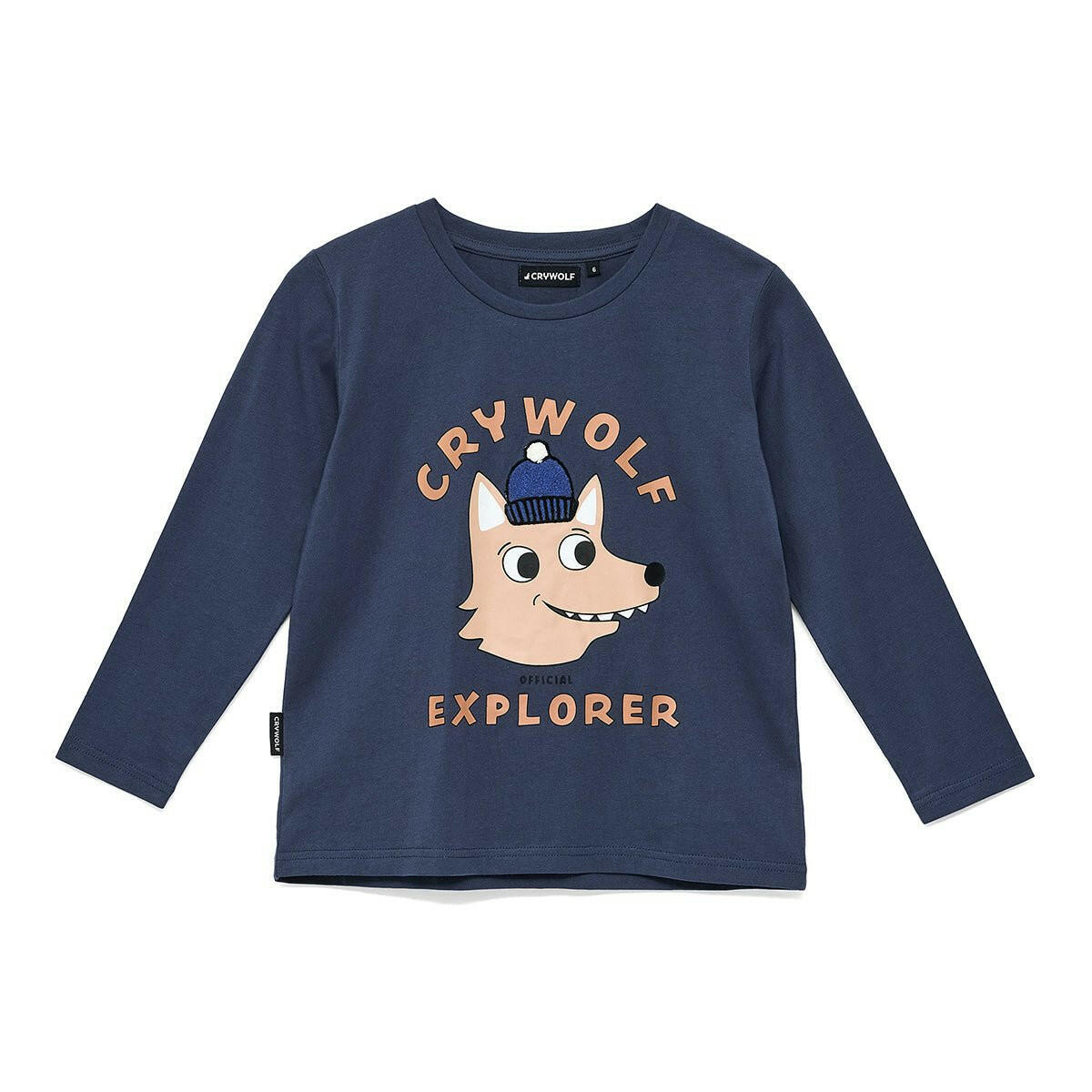 Crywolf Long Sleeve T-Shirt Indigo Explorer - Sweatshirts - 10 - 11Y