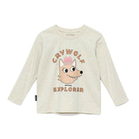 Crywolf Long Sleeve T-Shirt Oatmeal Explorer - Sweatshirts - 10 - 11Y
