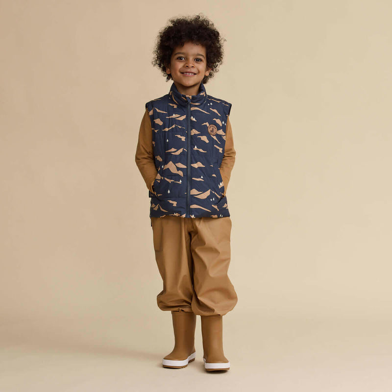 Crywolf Reversible Vest Great Outdoors - HYPHEN KIDS