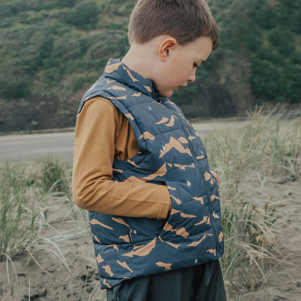 Crywolf Reversible Vest Great Outdoors - HYPHEN KIDS