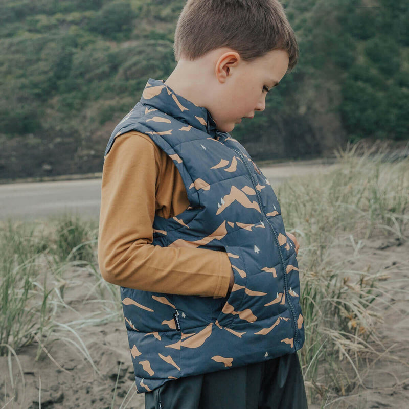 Crywolf Reversible Vest Great Outdoors - HYPHEN KIDS