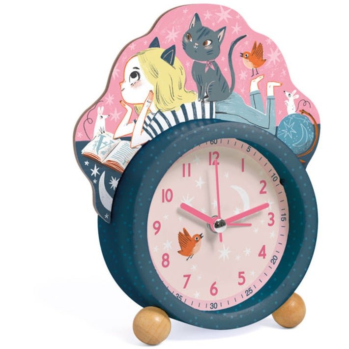 Djeco Alarm Clock (Cat) -HYPHEN KIDS