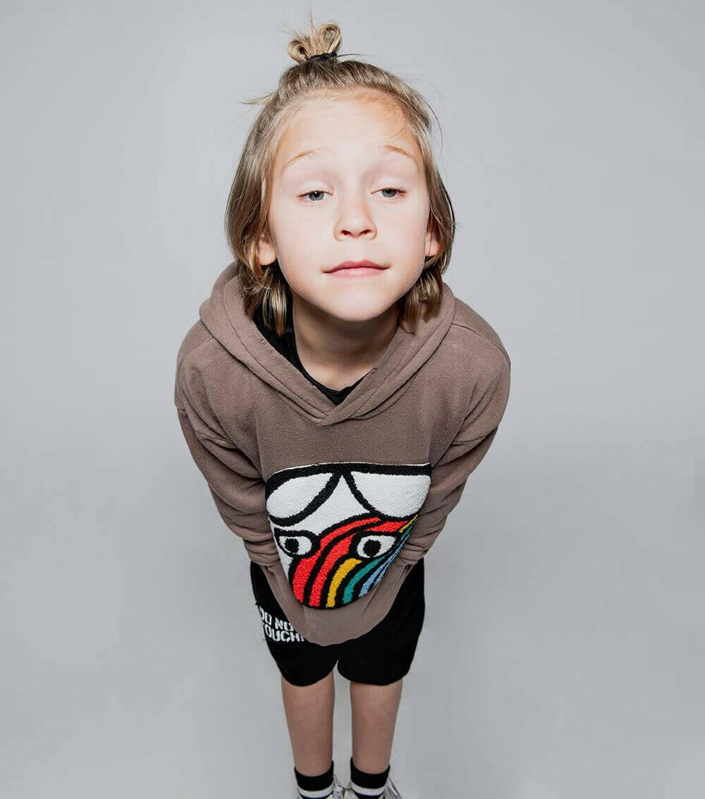 Do Not Touch Light Shorts - HYPHEN KIDS