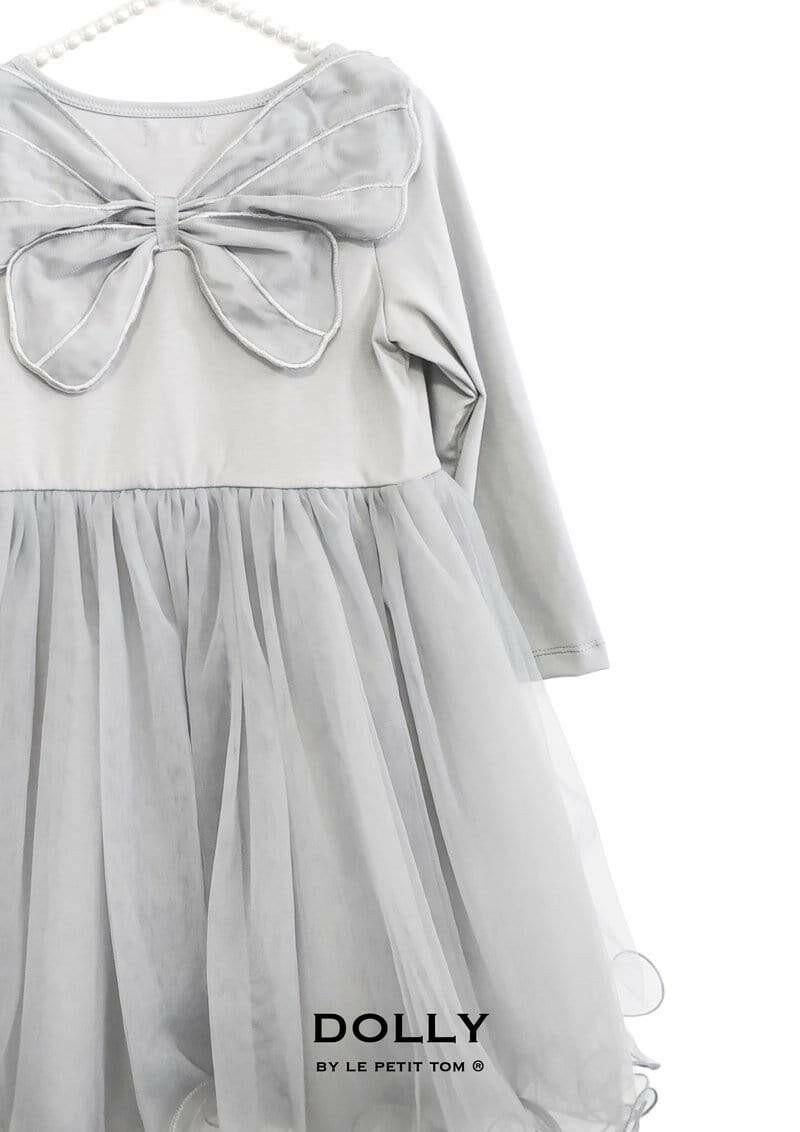 Dolly Butterfly Wings Tutu Dress Silver Grey - HYPHEN KIDS