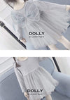 Dolly Butterfly Wings Tutu Dress Silver Grey -HYPHEN KIDS