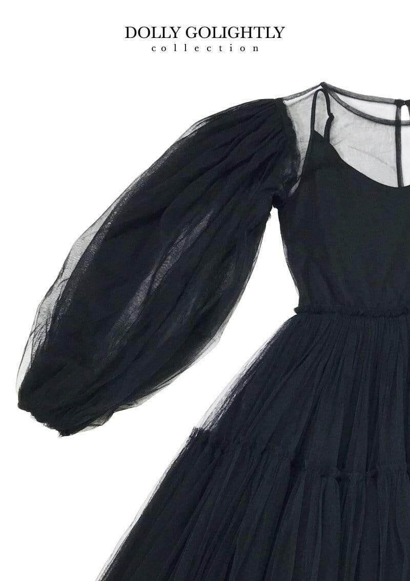 Dolly Golightly Tea Tutu Dress Black - HYPHEN KIDS