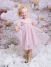 Dolly Stars & Moon Tulle Princess Dress Dusty Violet -HYPHEN KIDS