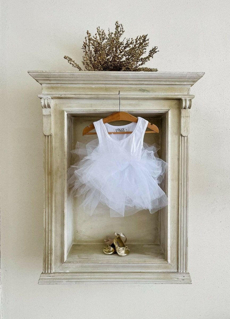 Dolly Timeless Tutu Dress - White - HYPHEN KIDS