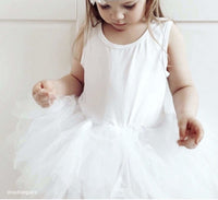 Dolly Timeless Tutu Dress - White -HYPHEN KIDS