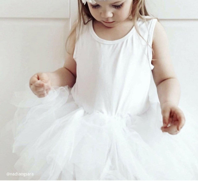 Dolly Timeless Tutu Dress - White - HYPHEN KIDS