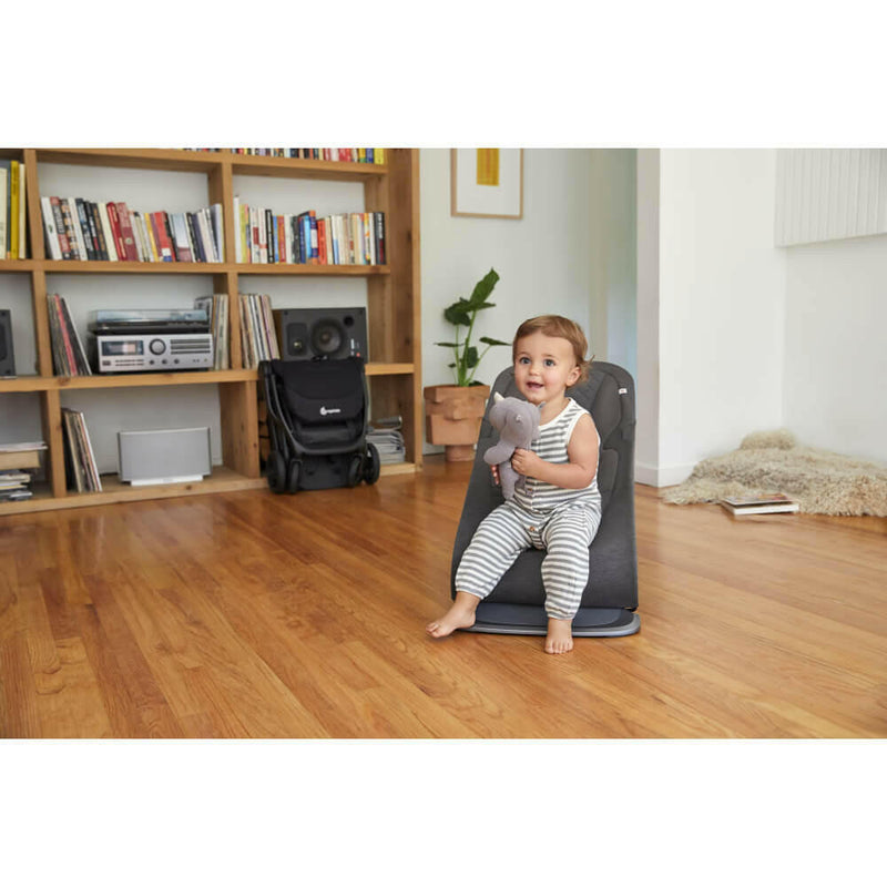 Ergobaby Evolve 3 in 1 Bouncer - Charcoal Grey - HYPHEN KIDS