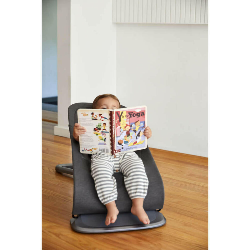 Ergobaby Evolve 3 in 1 Bouncer - Charcoal Grey - HYPHEN KIDS