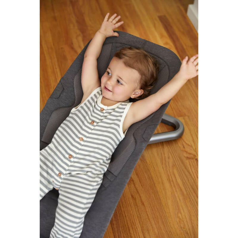 Ergobaby Evolve 3 in 1 Bouncer - Charcoal Grey - HYPHEN KIDS