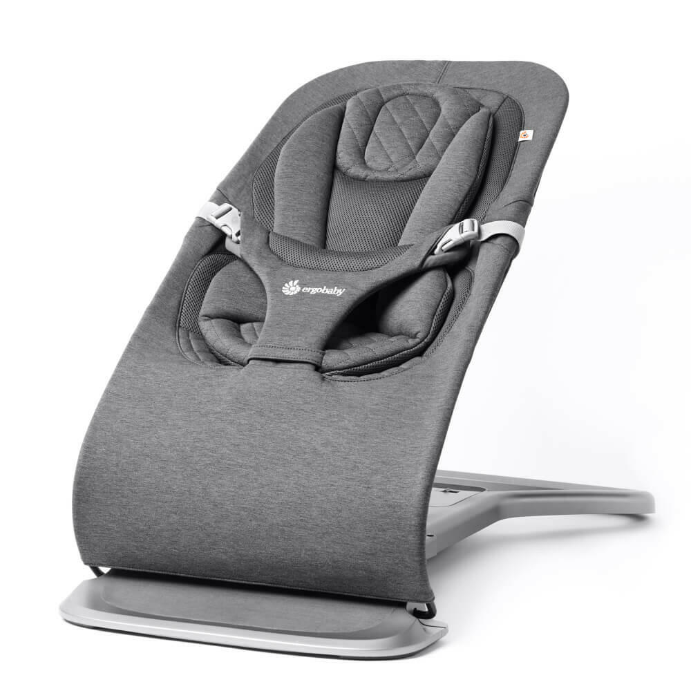 Ergobaby Evolve 3 in 1 Bouncer - Charcoal Grey - HYPHEN KIDS